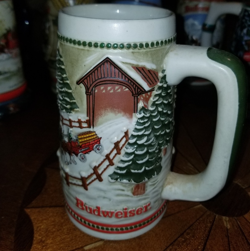 Budweiser collectors stein